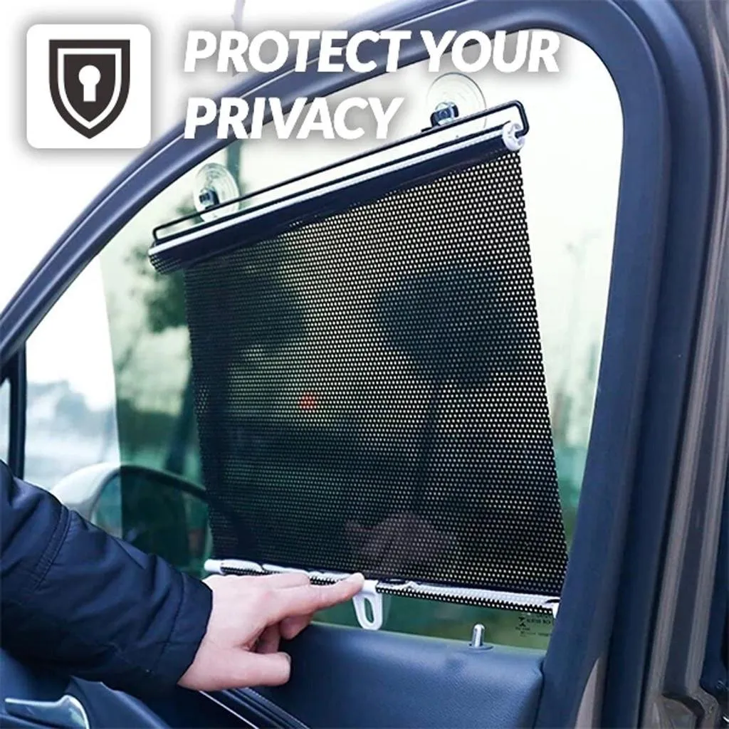Retractable Window Roller Sunshade for car